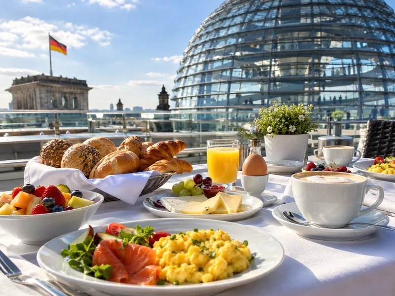 Colazione al ristorante Käfer sul Reichstag
